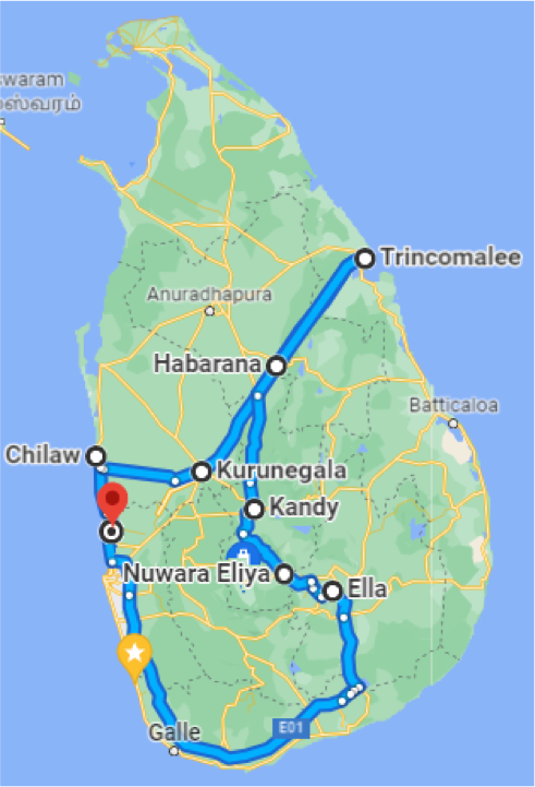Ramayana Trails Srilanka- 5 days- Premium